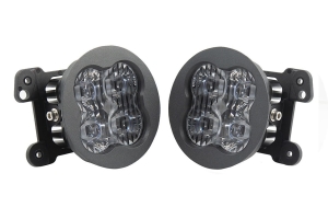 Diode Dynamics SS3 Sport LED Fog Light Kit, White - Pair  - JT OverLand/Rubicon w/ Plastic Bumper