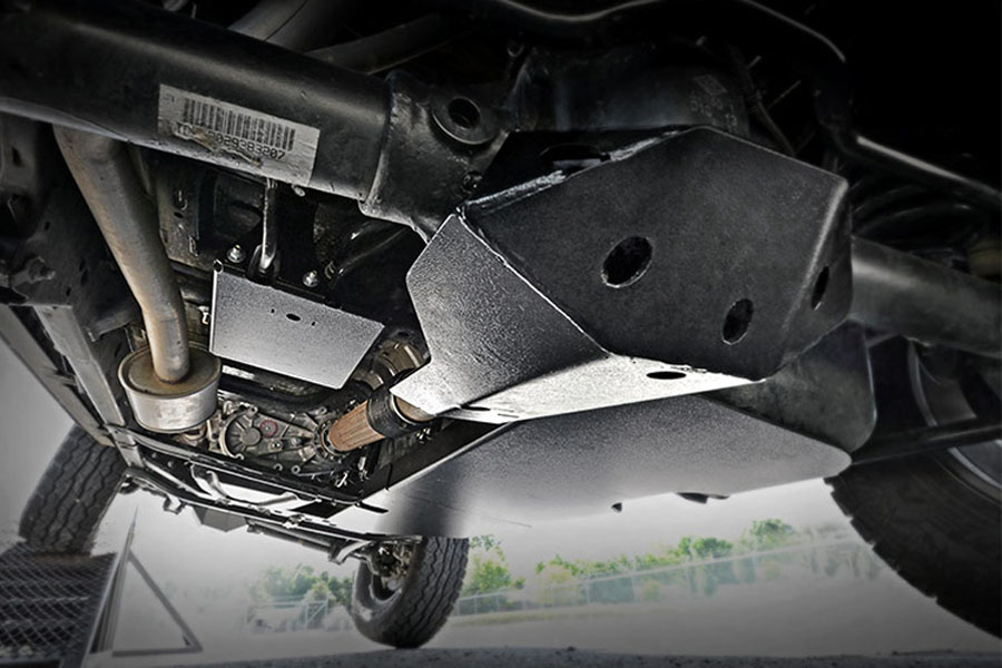 Rough Country Rear Dana 44 Differential Skid Plate - JK