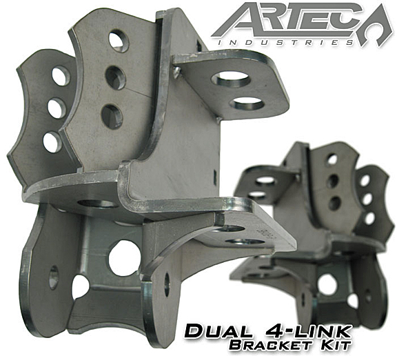 Artec Industries Dual 4-Link Bracket Kit - Pair - LJ/TJ/YJ