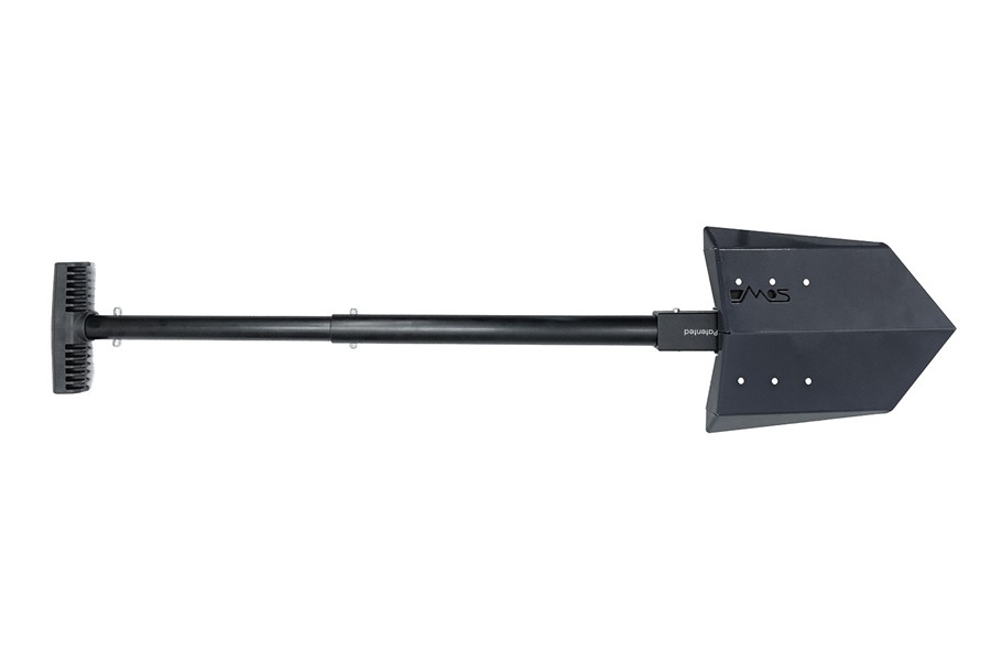 DMOS Compact Delta Shovel Steel - Powder Coat Agate Gray