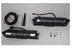 Maximus-3 Roof Rack LED Light Bar Brackets + pair of 10in LED Light Bars