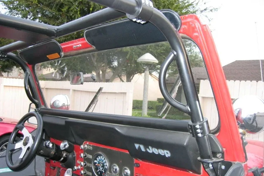 Rock Hard 4x4 Bolt-In Ultimate Sport Cage - Bare - CJ7