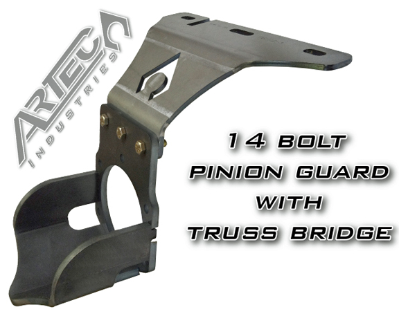 Artec Industries 14 Bolt Pinion Guard w/Bridge, High Mount
