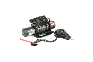 Rugged Ridge Winch, 12500 LBS, Synthetic Rope, Waterproof