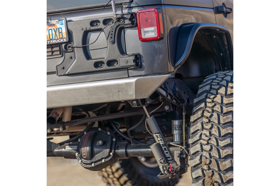 Savvy Offroad Legacy Aluminum Rear Bumper - Bare - JK