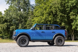 Rough Country 2 Inch Lift Kit, Lifted Struts    - Bronco 2021+