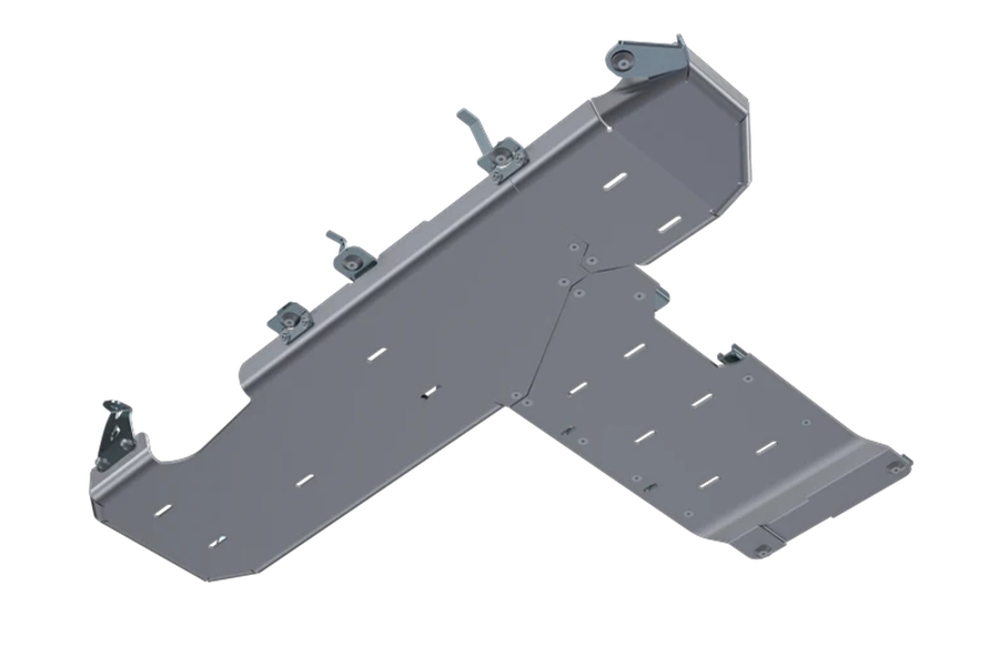 Artec Industries T-Case/Fuel Skid Plate (Only) - Aluminum - JL 2Dr 3.6L / 2.0L
