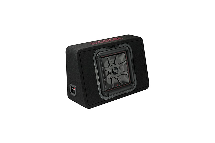 Kicker Single 12in L7T 2-Ohm Subwoofer Thin-Profile Enclosure 