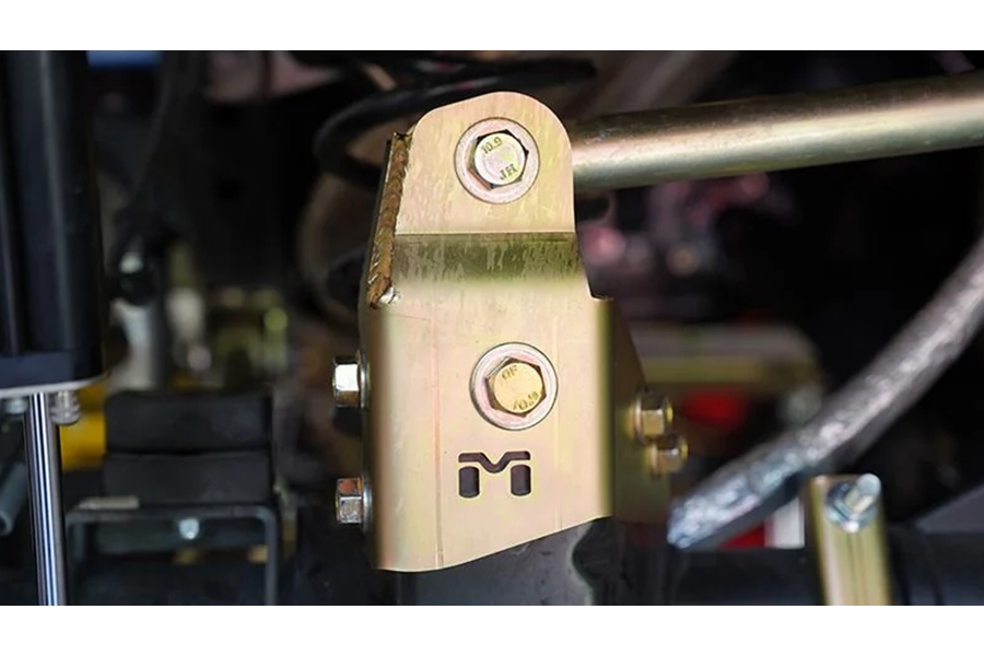 MetalCloak Track Bar Relocation Bracket - Rear - JL 3.6L