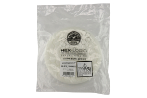 Chemical Guys White Hex-Logic 7.5in Medium-Light Polishing Pad