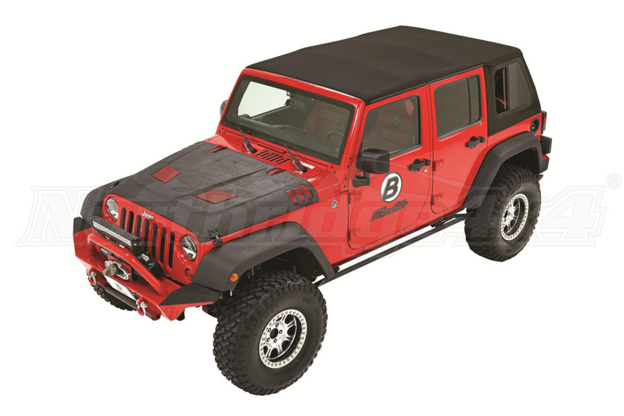 Jeep JK Bestop Trektop Pro Hybrid Soft Top - Jeep Unlimited Rubicon  2007-2018 | 54853-17|Northridge4x4