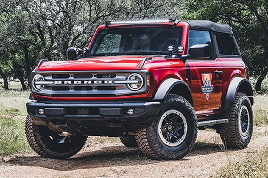 Ford Performance Parts Dual Mounted Mirror Light Kit - Bronco 2021+