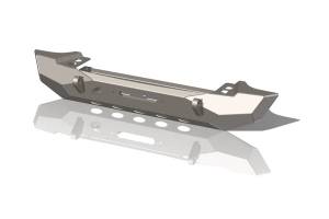 Crawltek Pyro Mid-Width Front Bumper - Black - TJ/LJ/CJ/YJ
