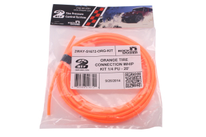 Wild Boar TIRE CONNECTION WHIP KIT 1/4IN X 20FT Orange