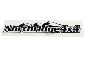 Northridge4x4 Sticker Black 24IN