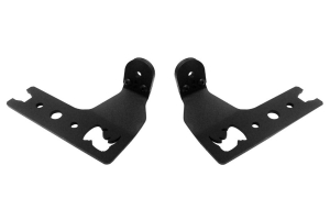 Go Rhino 10in Double-Row LED Light Bar Center Hood Mount - JT/JL