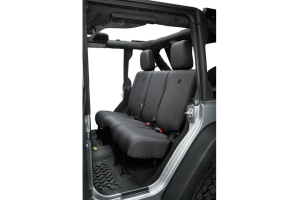 Bestop Rear Seat Cover Black   - JK 4dr 2007, 2013+