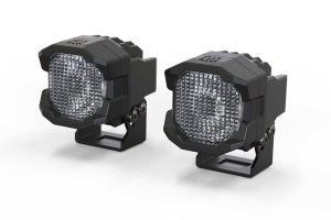Morimoto 1 Banger HXB LED Pods Flood - White, Pair