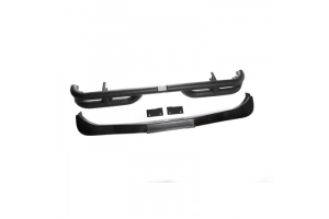 Rugged Ridge Rear Tube Bumper Textured Black - JK