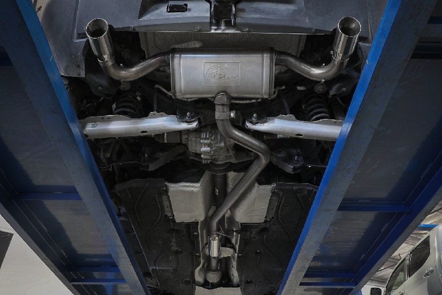 AFE Power Vulcan Series 2-1/2 IN 304 Stainless Steel Cat-Back Exhaust System w/Polished Tip - Bronco Sport 2021+