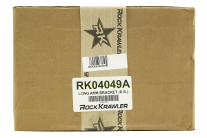 Rock Krawler Driver Side Long Arm Bracket for X Factor Systems - TJ/LJ