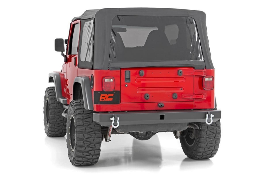 Rough Country Classic Full-Width Rear Bumper  - TJ/YJ