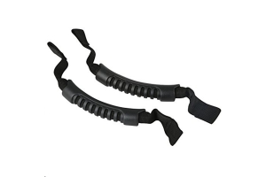 Rugged Ridge Front Headrest Grab Handles Black - JT/JL/JK