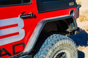 DV8 Offroad Flat Tube Fender Flares - JK