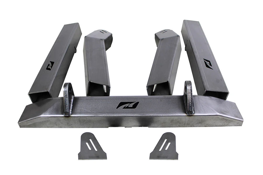 Motobilt Back Half Frame Kit - Bare Steel - TJ 
