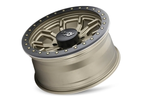 Dirty Life DT-1 9303 Series Beadlock Wheel,  17X9 8x6.5 -12mm - Satin Gold