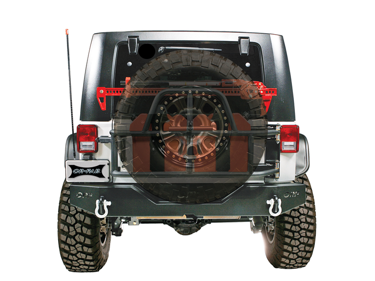 Or-Fab Swing-A-Way Tire Carrier w/Roto Pax Mounts - JK