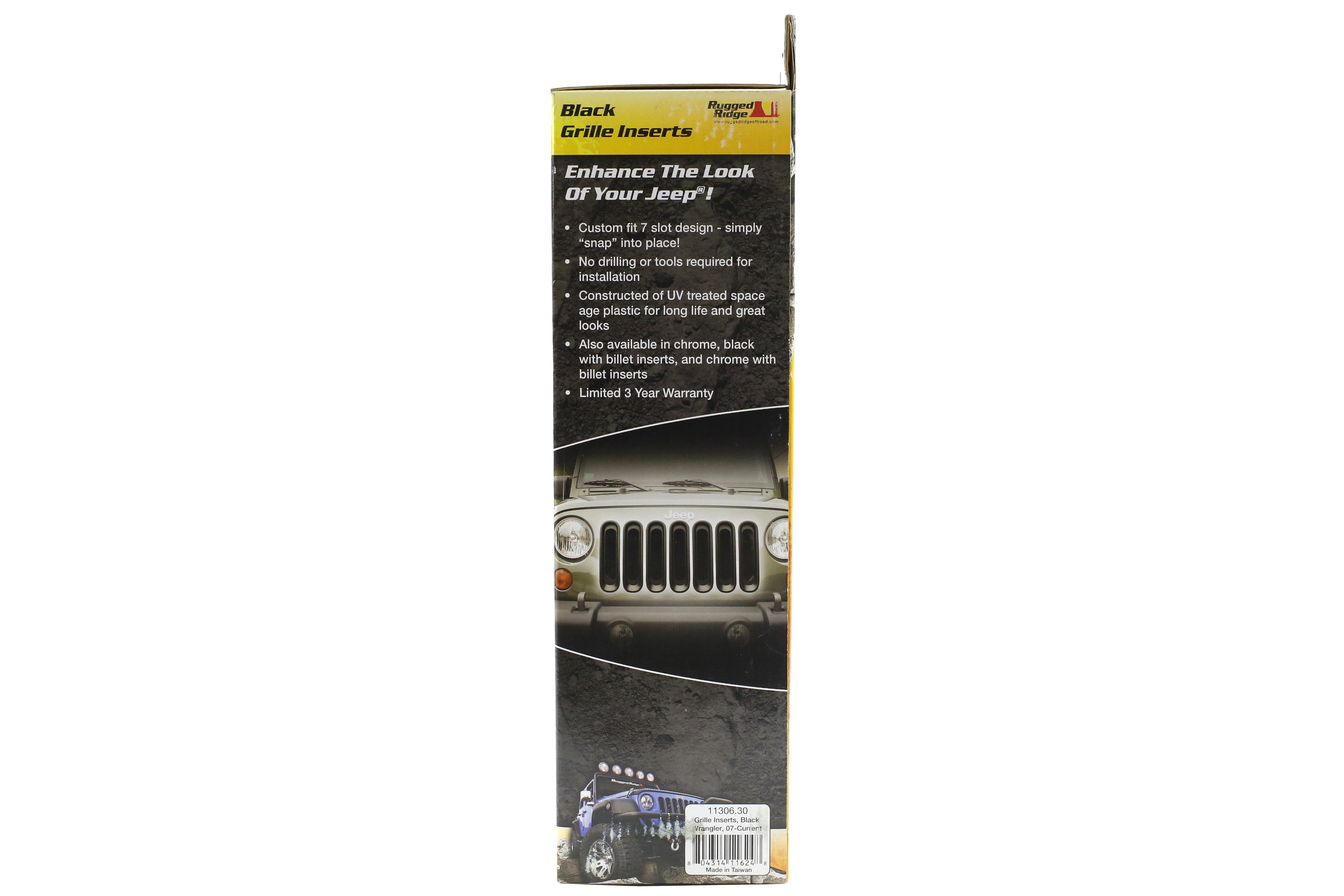 Rugged Ridge Grill Inserts - JK
