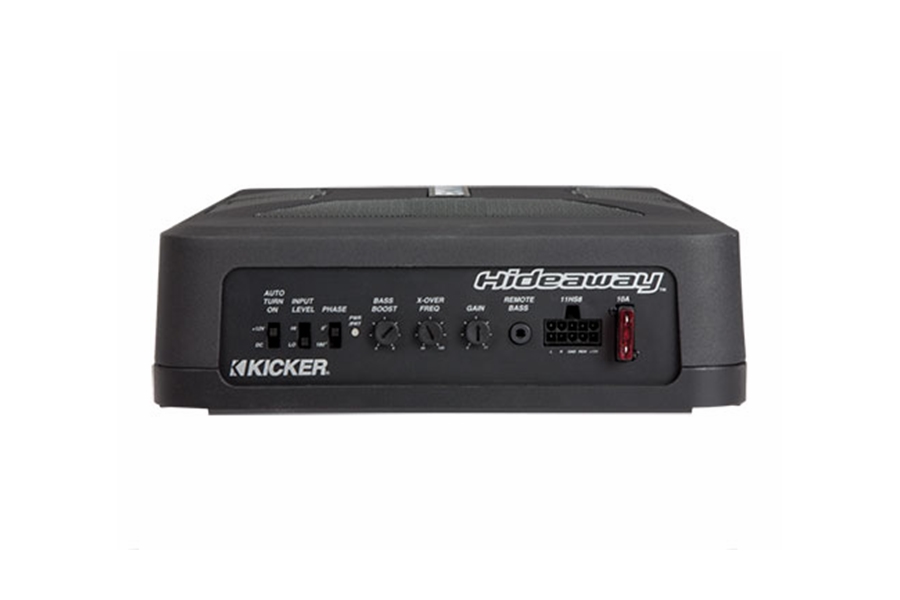 Kicker Hideaway HS8 Compact Powered Subwoofer 