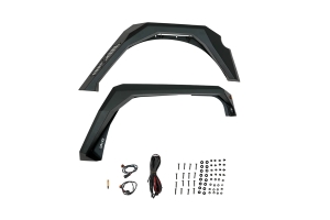 DV8 Front and Rear Armor Fender Flares - JK