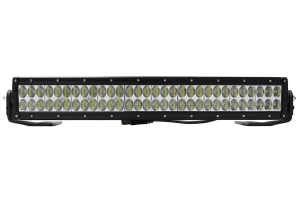 Go Rhino 20in Double Row LED Light Bar Center Hood Mount - JT/JL