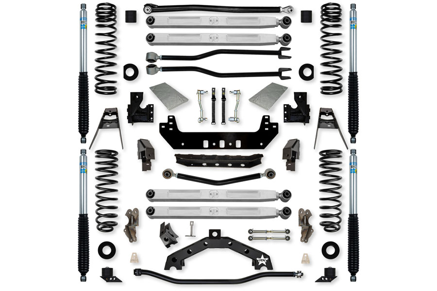 Rock Krawler 4.5in Adventure X2 PRO ELITE Long-Arm Suspension System - Bilstein Shocks ( Part Number: JL45AXPLA-4DB51)