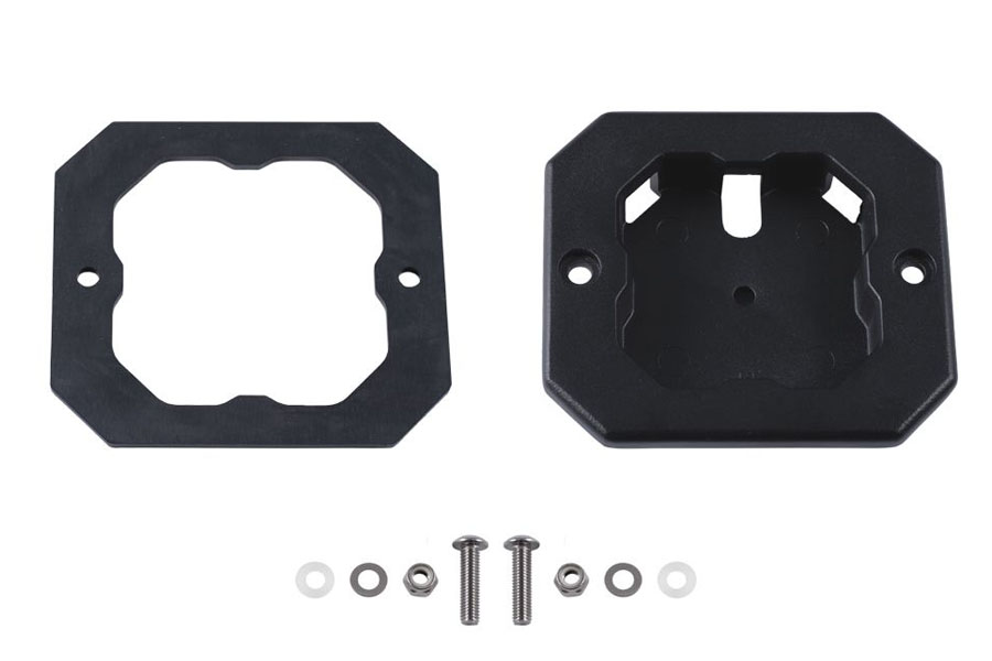 Diode Dynamics Stage Series Rock Light Flush Mount Kit - Single