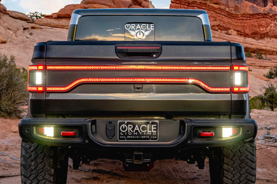 Oracle Lighting Racetrack LED Tail Gate Panel Light - Tinted - JT