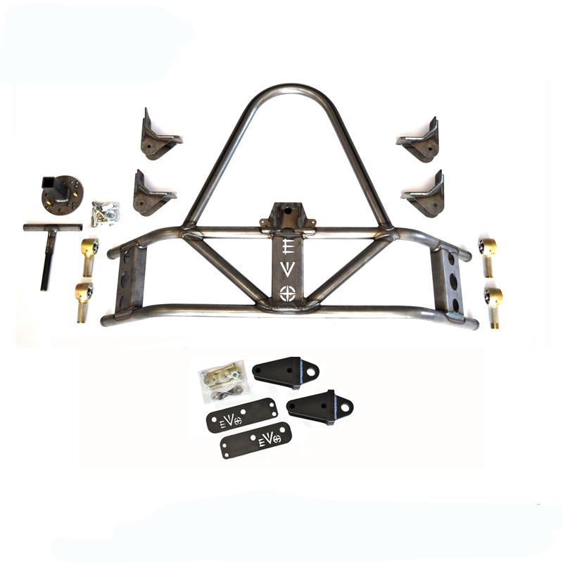 EVO Manufacturing Rear Tire Carrier and D-Ring Mounts Package - JK
