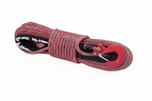 Rough Country Synthetic Winch Rope Red/Grey