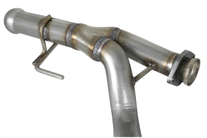 AFE Power Twisted Steel Y-Pipe Exhaust System  - JT/JL 3.6L