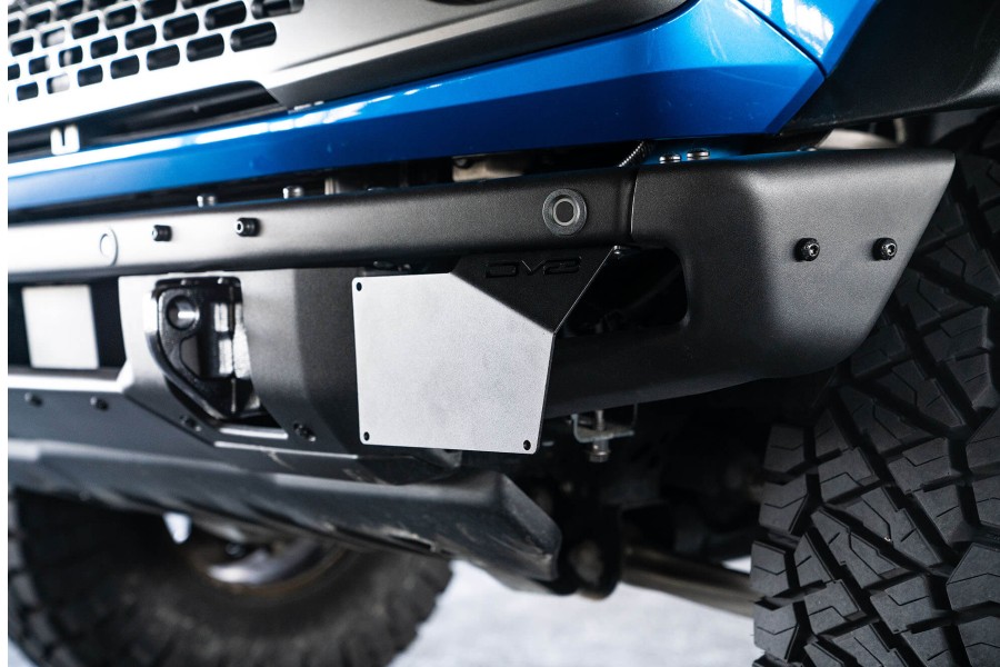 DV8 Offroad Factory Front Bumper License Relocation Bracket | Side - Bronco 2021+