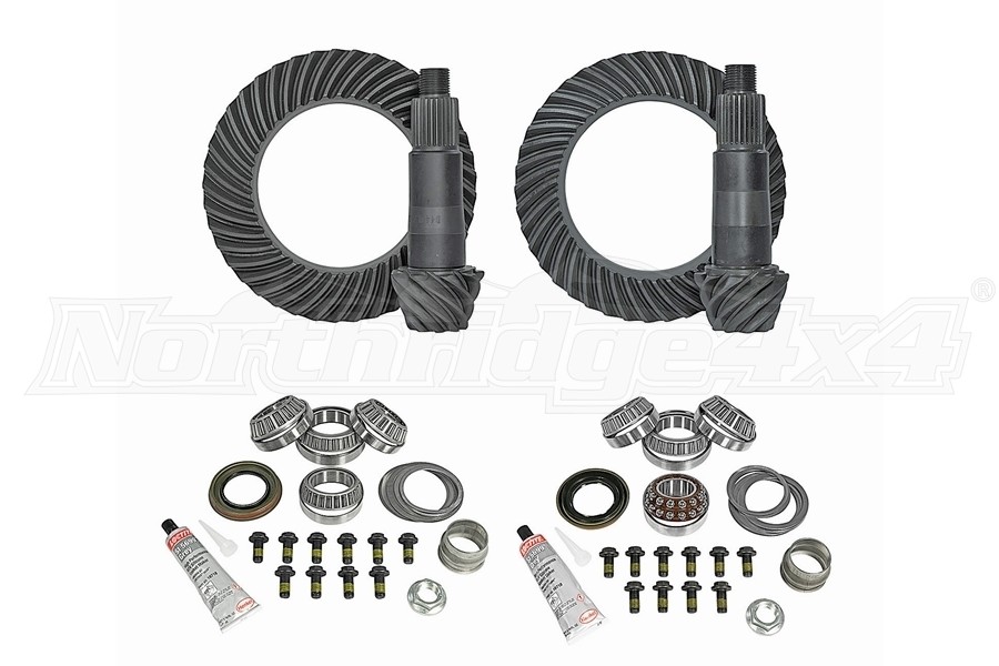 Yukon Complete D44 Front and Rear Ring and Pinion Kit - 5.13  - JT/JL Rubicon