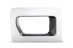 Anderson Composites Fiberglass Halo Front Doors w/ Carbon Fiber Inserts  - Bronco 2021-2022 4Dr