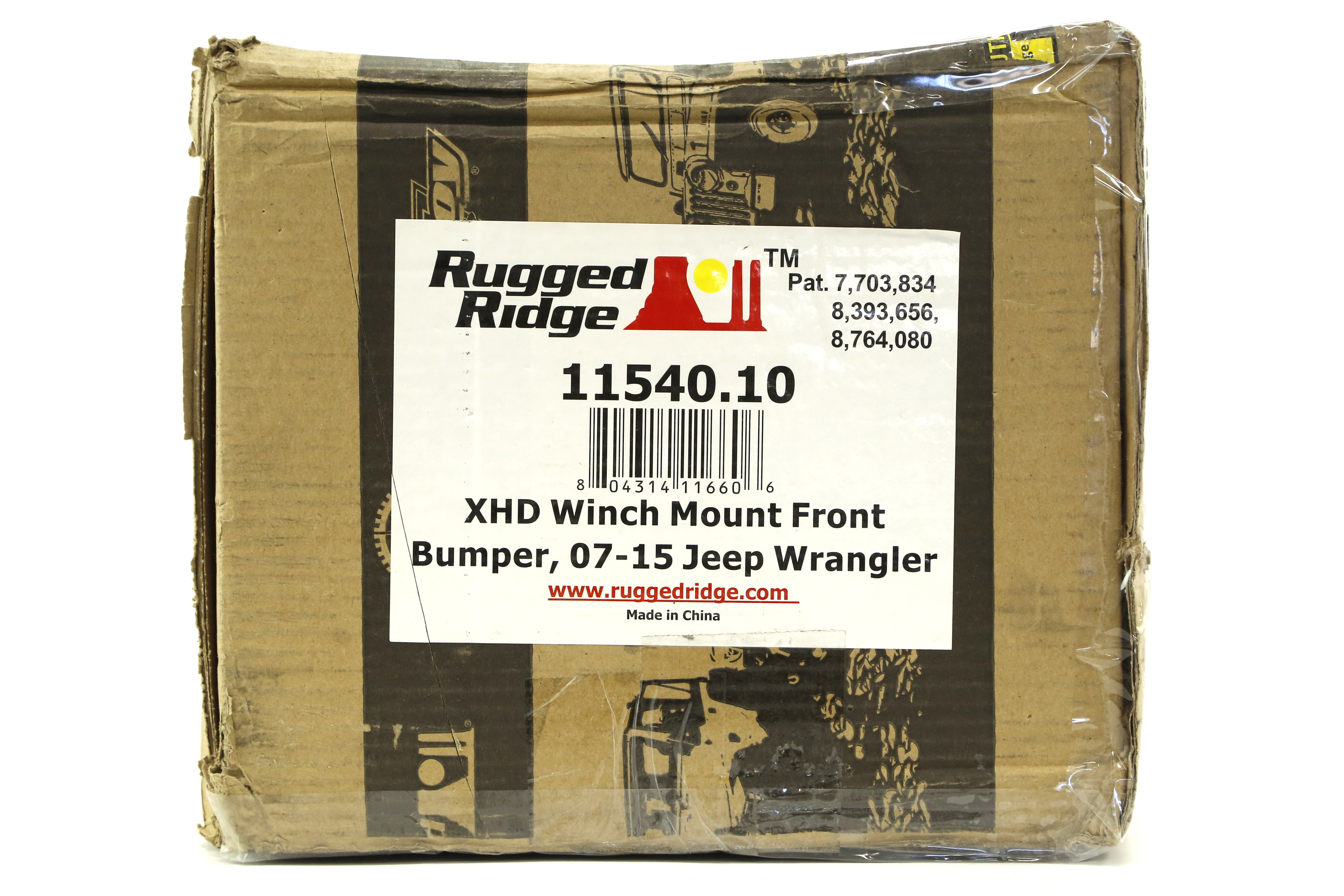 Rugged Ridge XHD Winch Mount Front Bumper - JK
