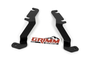 Grimm Offroad Hood Hinge Light Bracket Kit - Toyota Tacoma 2005-15