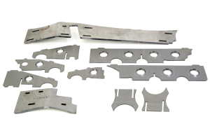 Artec Industries Raised Trackbar Bracket Front Axle Armor Kit - JK Rubicon