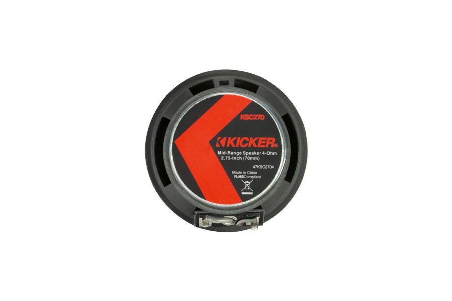 Kicker KS Series 2.75in Mid/Tweeters - Custom Brackets Included