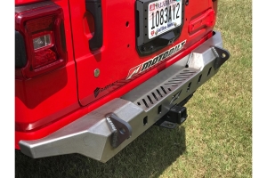 Motobilt Crusher Series Rear Bumper w/ Spare Tire Cut Out  - JL 