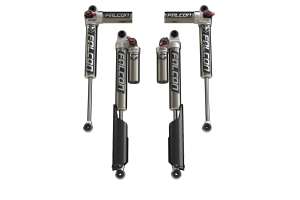 Teraflex Falcon Series 3.3 Fast Adjust Piggyback Front & Rear Shock Absorbers, 2-4.5in Lift  - JL 4Dr